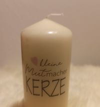 Kerze kleine MutmacherKERZE